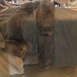 Fur shawl